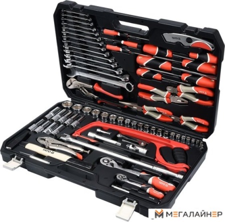 Универсальный набор инструментов Yato YT-38911 (79 предметов) купить в Минске с доставкой