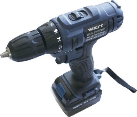 Дрель-шуруповерт WATT WAS-18 Li-2 101803112 (с кейсом) купить в Минске с доставкой