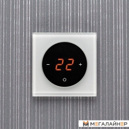 Терморегулятор DeLUMO Takto (9003 white pure)