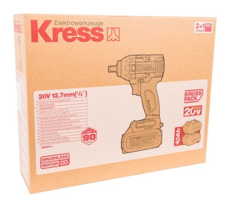 Гайковерт Kress KU270.1 (с 2-мя АКБ, кейс) купить в Минске с доставкой