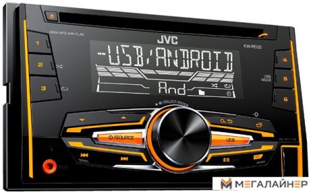 CD/MP3-магнитола JVC KW-R520