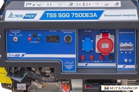Купить Бензиновый генератор ТСС SGG 7500Е3A в Минске с доставкой по РБ