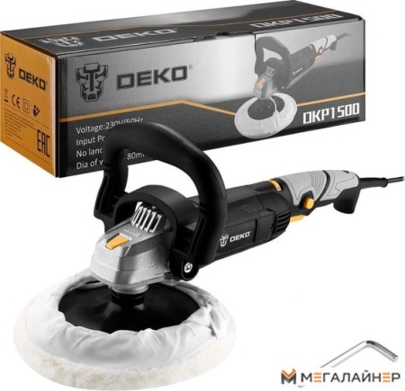 Полировальная машина Deko DKP1500 купить в Минске с доставкой