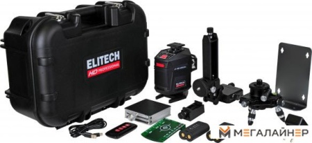 Купить Лазерный нивелир ELITECH HD Professional HD LN 16D Green 204737 в Минске с доставкой