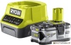 Аккумулятор с зарядным устройством Ryobi RC18120-140 ONE+ 5133003360 (18В/4.0 Ah + 18В) купить в Минске с доставкой