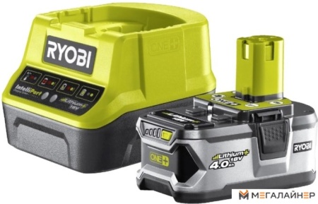 Аккумулятор с зарядным устройством Ryobi RC18120-140 ONE+ 5133003360 (18В/4.0 Ah + 18В) купить в Минске с доставкой