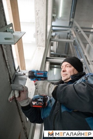 Ударный гайковерт Bosch GDS 18 V-EC 250 Professional (два аккумулятора 5 А*ч) купить в Минске с доставкой