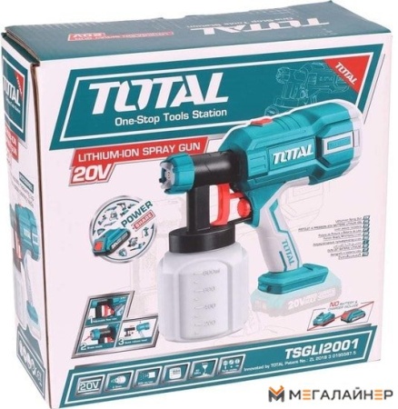 Краскораспылитель Total TSGLI2001 (без АКБ) купить в Минске с доставкой