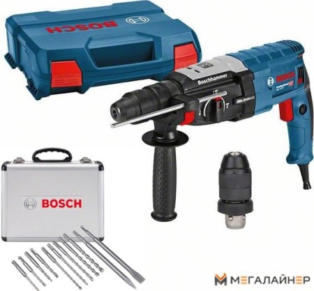 Перфоратор Bosch GBH 2-28 F Professional 0615990L2U (набор сверел) купить в Минске с доставкой