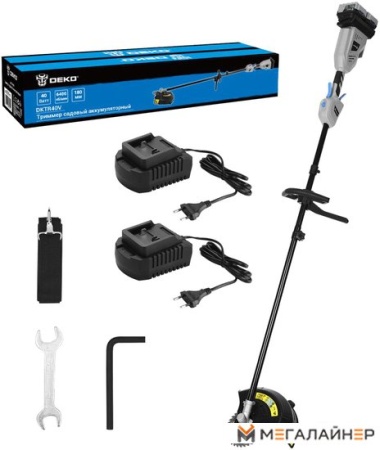 Триммер Deko DKTR40V PRO (с 2-мя АКБ) купить в Минске с доставкой