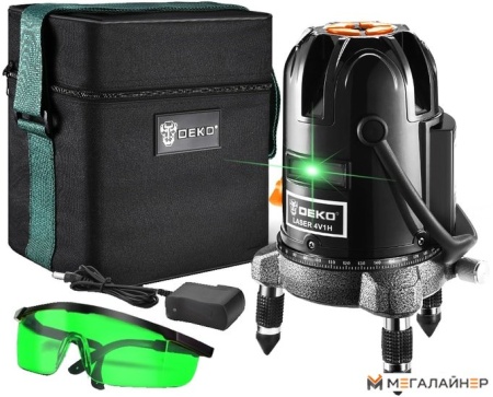 Купить Лазерный нивелир Deko LL57GA SET1 065-0281 в Минске с доставкой