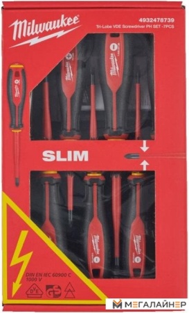 Набор отверток Milwaukee 4932478739 (7 предметов) купить в Минске с доставкой