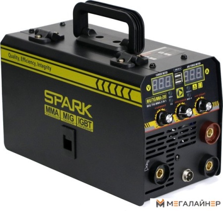 Сварочный инвертор Spark MIG/TIG/MMA-250 (1кг)