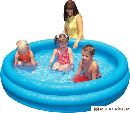 Надувной бассейн Intex Crystal Blue 168х41 (58446)