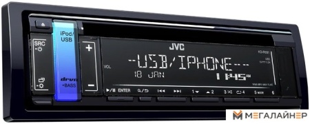 CD/MP3-магнитола JVC KD-R691