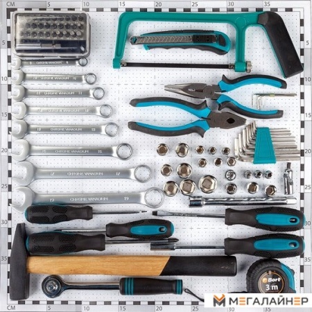 Универсальный набор инструментов Bort BTK-89 (84 предмета) купить в Минске с доставкой