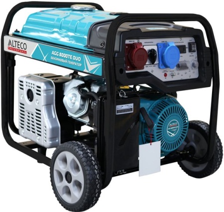 Бензиновый генератор Alteco AGG 8000 TE DUO