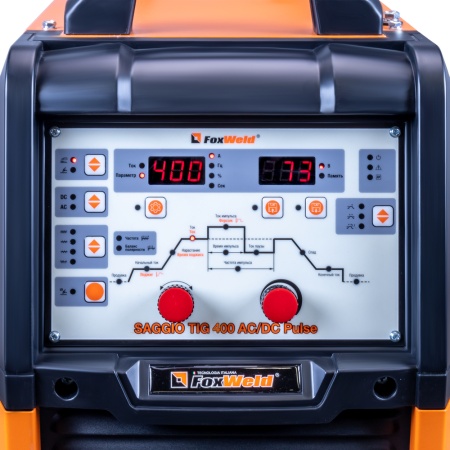 Сварочный аппарат аргонодуговой сварки FOXWELD SAGGIO TIG 400 AC/DC PULSE