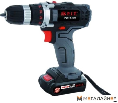 Дрель-шуруповерт P.I.T PSR14.4-D1 (с 2-мя АКБ, кейс) купить в Минске с доставкой