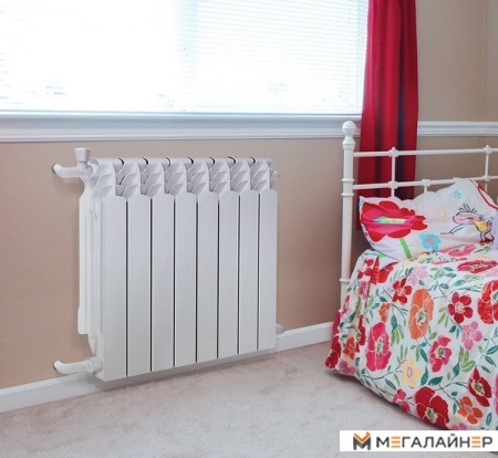 Биметаллический радиатор Halsen BS 350/80 (12 секций)