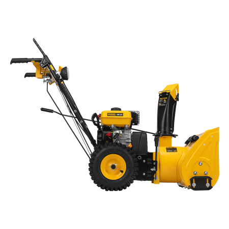Гибридная снегоуборочная машина с функц. подметания Denzel SWB-600, 212 сс, руч. старт, 2 насадки купить в Минске с доставкой