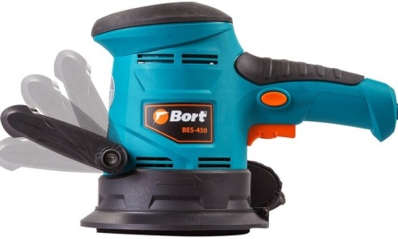 Эксцентриковая шлифмашина Bort BES-450 купить в Минске с доставкой
