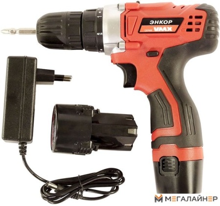 Дрель-шуруповерт Энкор VDS-10/12L купить в Минске с доставкой
