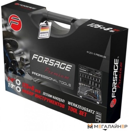 Универсальный набор инструментов FORSAGE F-41251-5 Premium (131 предмет) купить в Минске с доставкой