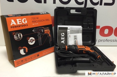Ударная дрель AEG Powertools SBE 750 RE (4935442850) купить в Минске с доставкой