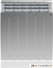 Алюминиевый радиатор Royal Thermo Biliner Alum 500 Silver Satin (6 секций)