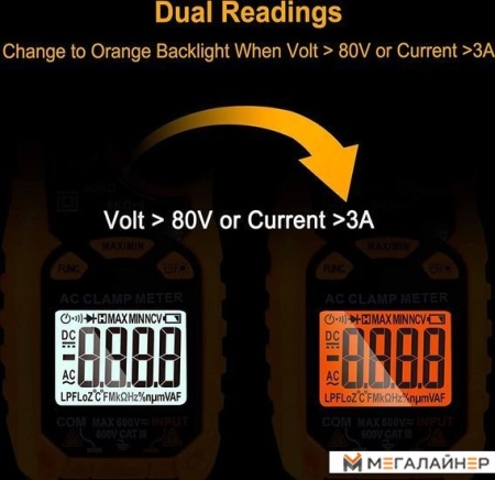 Купить Токовые клещи Ingco DCM6005 в Минске с доставкой