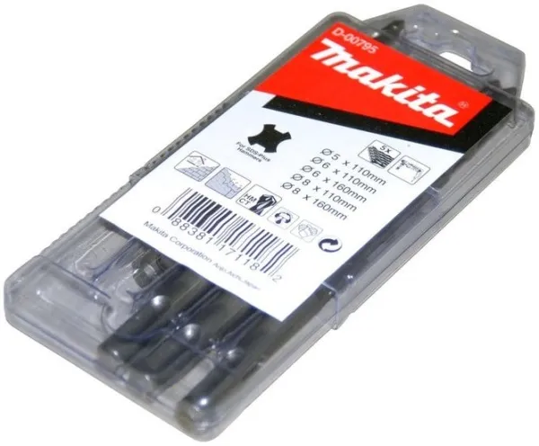Набор оснастки Makita D-00795 (5 предметов) купить в Минске с доставкой