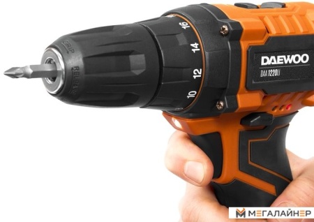 Дрель-шуруповерт Daewoo Power DAA 1220Li (с 2-мя АКБ) купить в Минске с доставкой