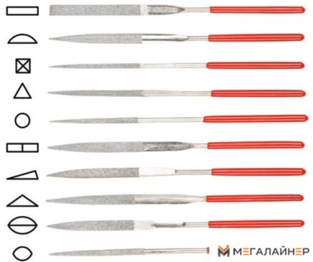 Набор напильников Startul ST4046-10 (10 предметов) купить в Минске с доставкой
