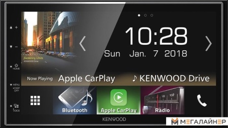 USB-магнитола Kenwood DMX7018BTS
