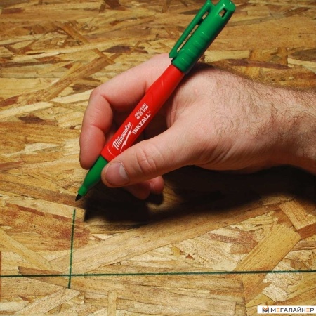 Набор маркеров строительных Milwaukee Inkzall 4932492127 (1 шт, зеленый) купить в Минске с доставкой