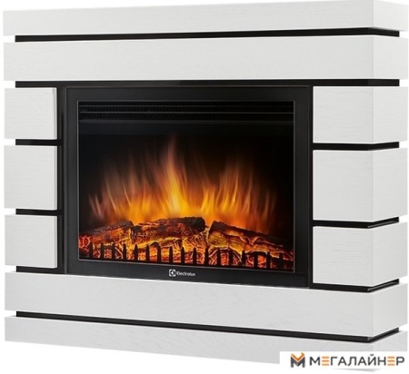 Портал Firelight Moderno 25 (шпон белый дуб)