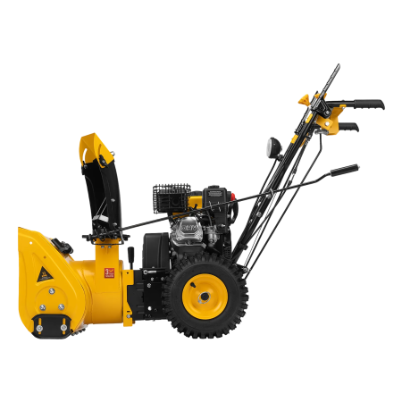 Гибридная снегоуборочная машина с функц. подметания Denzel SWB-600, 212 сс, руч. старт, 2 насадки купить в Минске с доставкой