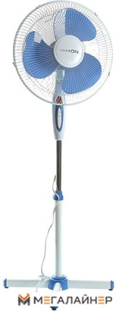 Вентилятор Luazon LOF-01 (белый/синий)