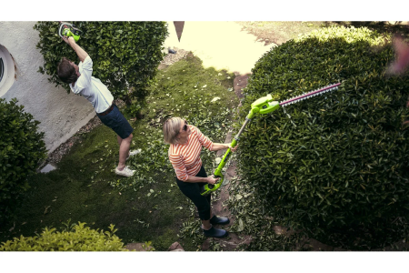 Кусторез штанговый аккумуляторный GREENWORKS G24PH51 24В 2300707 купить в Минске с доставкой