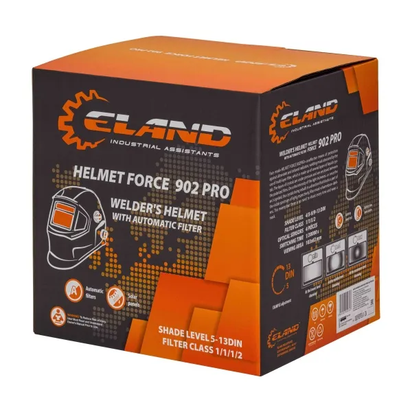 Маска сварщика ELAND HELMET FORCE 902 PRO BLACK