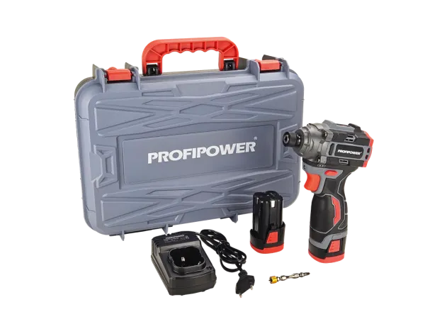 Винтоверт Profipower BL-162 (с 2-мя АКБ, кейс) купить в Минске с доставкой