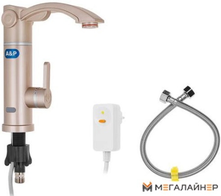 Проточный электрический водонагреватель-кран A&P Brook P купить в Минске с доставкой