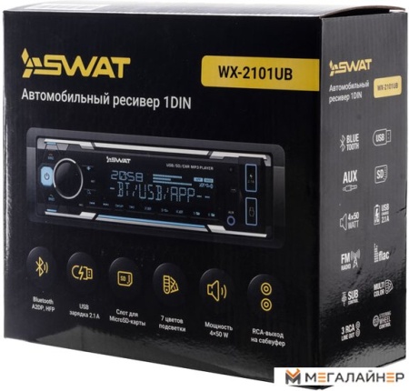 USB-магнитола Swat WX-2101UB