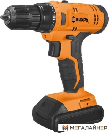Дрель-шуруповерт Вихрь ДА-20Л-2К (с 2-мя АКБ, кейс) купить в Минске с доставкой