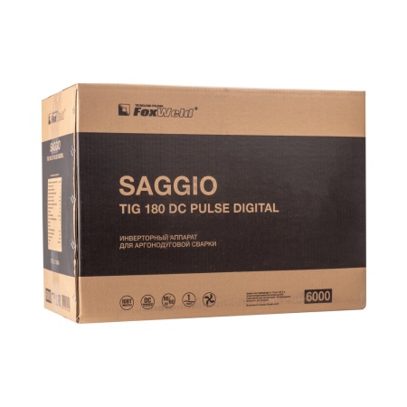 Аппарат аргонодуговой сварки Foxweld SAGGIO TIG 180 DC Pulse Digital