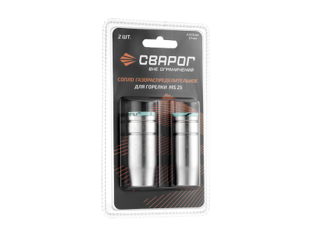 Сопло для горелки MS 25 - d15 ICS0078-SVA блистерная упаковка 2 шт - Сварог