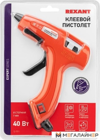 Термоклеевой пистолет Rexant Эксперт 12-1511 купить в Минске с доставкой