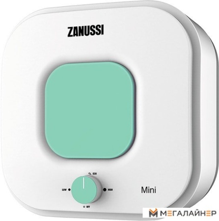 Накопительный электрический водонагреватель над мойкой Zanussi ZWH/S 15 Mini O (зеленый) купить в Минске с доставкой