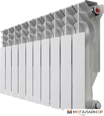 Алюминиевый радиатор НРЗ Люкс 350/100 (10 секций)